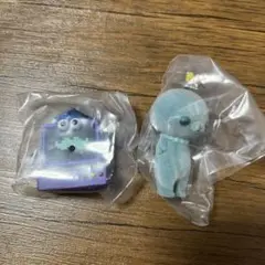教育番組 フロッキーフィギュア タマ(しょんぼり)はかせ ガチャ ガチャガチャ