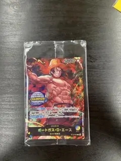 ONE PIECE カードゲーム ポートガス・D・エース ミニ缶　未開封