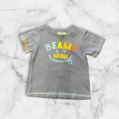 BEAMS mini ビームスミニ　半袖Tシャツ　ブルー　90