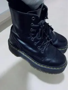 Dr.Martens UK5 8ホール レザーブーツ ブラック