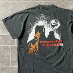 Marlboro マルボロ コヨーテ フェード ポケットＴシャツ ブラック L