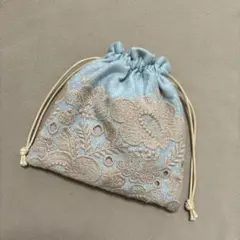 ミナペルホネン ハンドメイド　smile flower スマイルフラワー　巾着