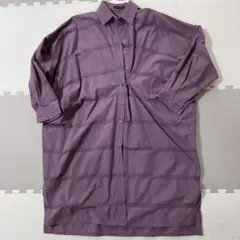 URBAN RESEARCH warehouse☆シャツワンピース☆パープル