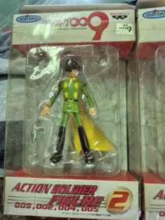 009　アクションソルジャーフィギュア2体セットです