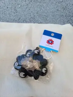 EXPO2025! ラインストーンマスコットキーホルダー　ブラック