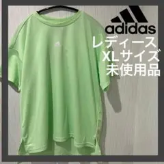 adidas レディース Tシャツ Lサイズ 未使用 グリーン