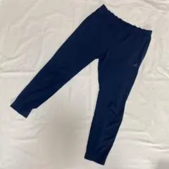 アディダス　climalite アンクルストレートパンツ　Mネイビー