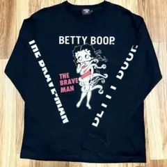 【レア】the BRAVE-MAN BDTTY BOOP ロンt L両面プリント