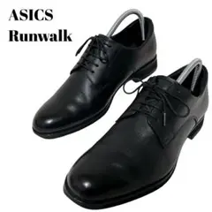 美品✨アシックスランウォーク　ビジネスシューズ　プレーントゥ　ゴアテックス　3E