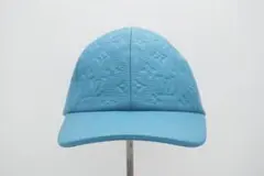 LOUIS VUITTON 帽子 トリヨン モノグラム キャスケット ターコイズ
