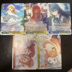 ヴァイスシュバルツ　学園アイドルマスター5枚＋オマケセット