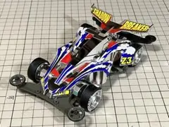 タミヤ ミニ四駆 シャドウブレイカー シルバーメッキ ドレスアップステッカー仕様