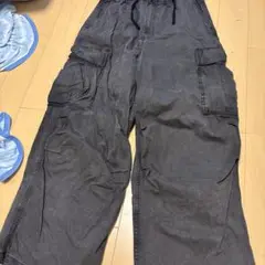 GU グレー カーゴパンツ Mサイズ