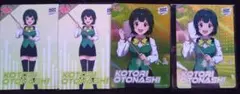 アイドルマスター カードフォリオ 音無 小鳥 SSR PR サイン 4枚セット