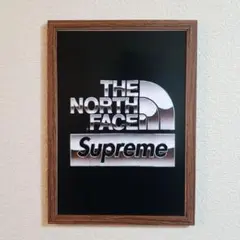 SUPREME ノースフェイス アートポスター(パロディー)