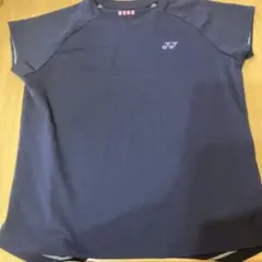 YONEX ネイビー ラグランスリーブ Tシャツ JP L