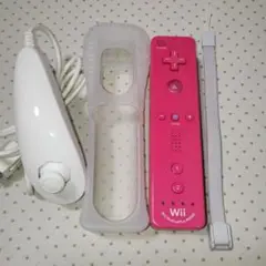 wiiリモコンプラス　ピンク　フルセット