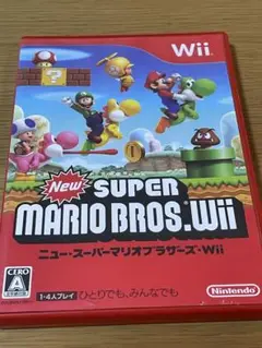 任天堂wiiソフト NEWスーパーマリオブラザーズwii