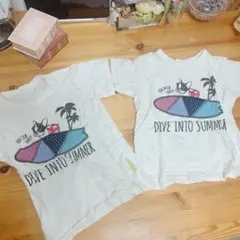 【USED】DIVE INTO SUMMER Tシャツ 2枚セット