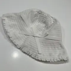 タルティーヌエショコラ　帽子　グログランリボン　白