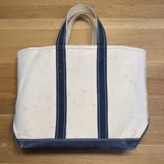 70s 80s エルエルビーン　トートバッグ パープル　L ギザタグ　TM 希少 Vintage 70s Purple/Navy L.L.BEAN Canvas Tote (S)