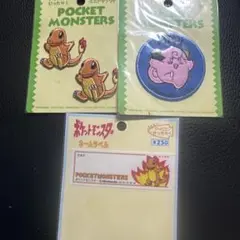 ポケモン ワッペン ネームラベルセット