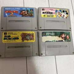スーパーファミコン ゲームソフト 4本セット