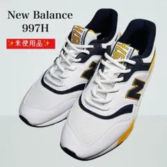 ✨未使用品✨ New Balance 997H ホワイト/ネイビー 27.0cm
