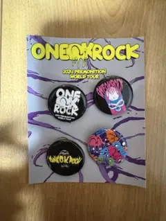 ONE OK ROCK 2024 缶バッジ　新品未使用品