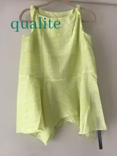 qualiteカリテ ノースリーブブラウス