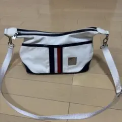 ルコック ストライプ ショルダーバッグ