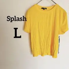 タグ付き美品✨Splash Baby Tee 【L 】黄色いTシャツ