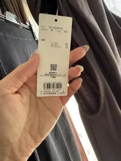 PROPORTION BODY DRESSINGアシメカットワンピースブラウン