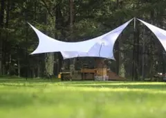 AllAboutOutdoors改良前モデルヘキサタープ Mサイズ 白