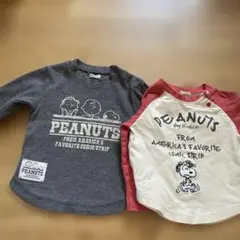 PEANUTS スヌーピー Tシャツセット　80サイズ