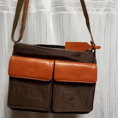 REGALショルダーバッグ ブラウンオレンジ