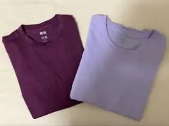 ユニクロ　ドライEXクルーネックTシャツ　メンズS レディースL