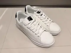 【値下げ中】ホワイト スニーカー 合成皮革