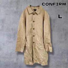 ♪ 美品 CONFIRM コンファーム ステンカラーコート L