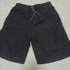 黒ハーフパンツ 　グローバルワーク　160