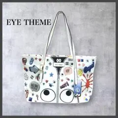 未使用✨タグ付き　EYE THEME アイテーマ トートバッグ ホワイト