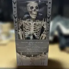 Pose-N-Stay Skeleton with LED eyes
