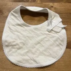 ホワイト コットン スタイ リボン付き