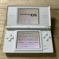 動作確認済み　Nintendo ニンテンドーDSLite 本体　ホワイト