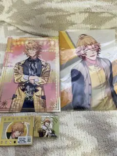 うたプリ カミュ A賞 直筆サイン入りポスター うたの☆プリンスさまっ♪ 真斗 トキヤ カミュ 雪月花 直筆