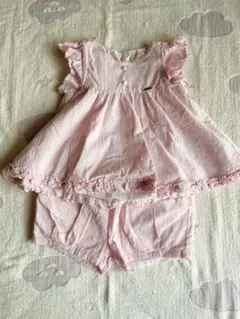 petit main ピンクのセットアップ90