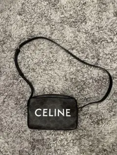 ミディアム メッセンジャーバッグ/CELINEプリント入りトリオンフ セリーヌ