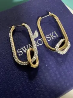 スワロフスキー ピアス TIME