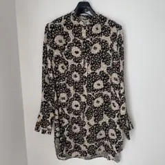 マリメッコ ウニッコ柄 チュニックブラウス size36
