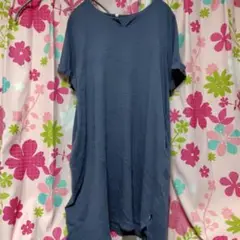 ４Ｌ　半袖　Ｔシャツワンピ　ロングワンピース